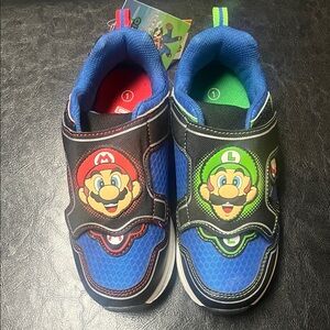 Nintendo Mario & Luigi Kids Sneakers - Blue and Green